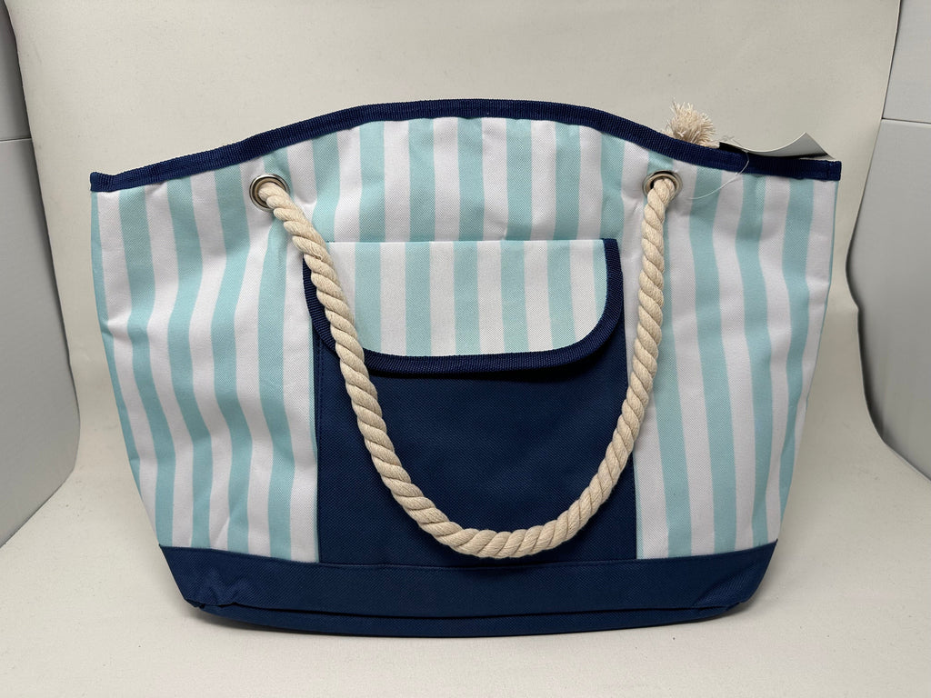 vendor-unknown Purses Striped Cooler Bag