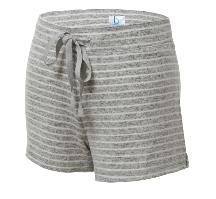 Monograms For Me Heather Stripe / Small Cuddle Shorts