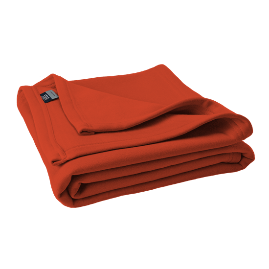 vendor-unknown College Bound Orange Monogrammed Sweatshirt Blankets