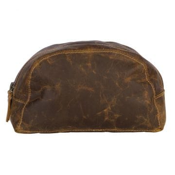 vendor-unknown For the Guys Large Leather Dopp Kit
