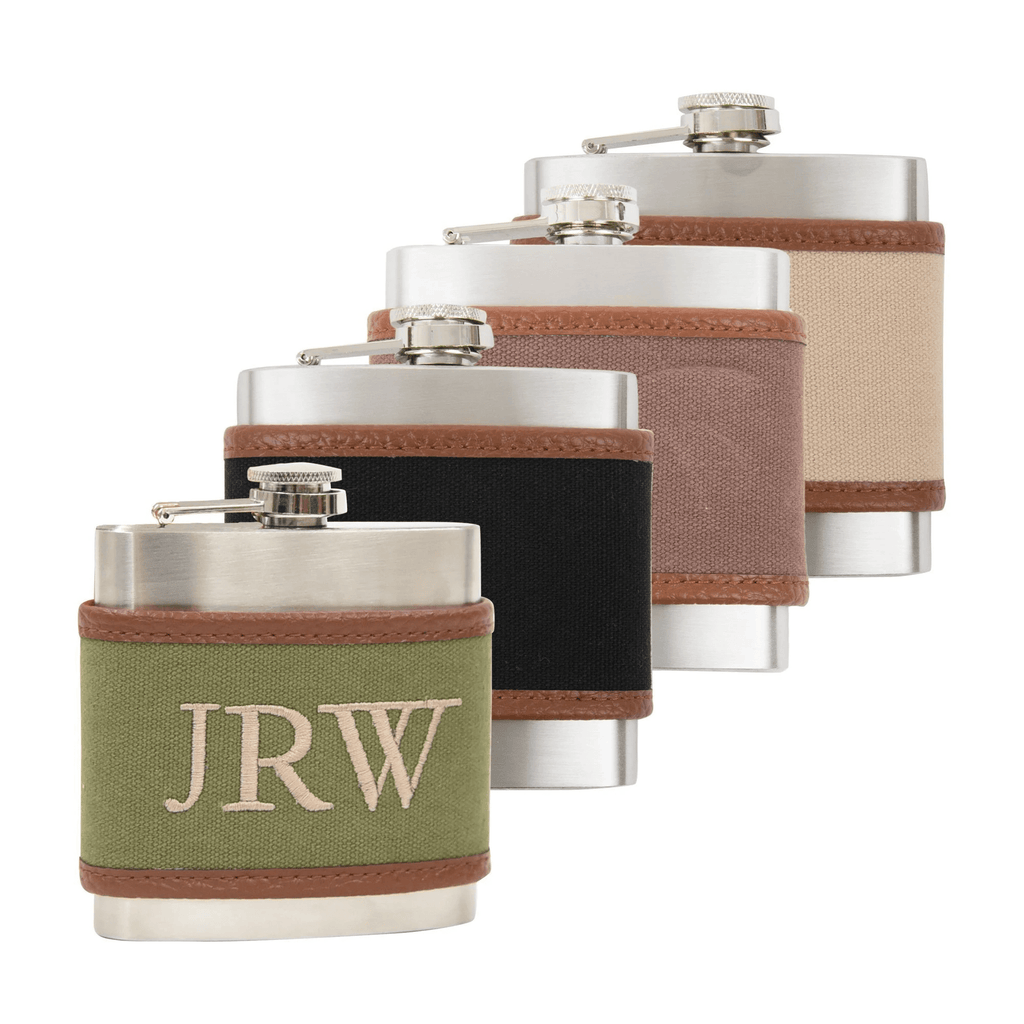 vendor-unknown For the Guys Monogrammed Flask