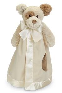 vendor-unknown For the Little Ones Chocolate Monogrammed Animal Snuggler- Lil Spot